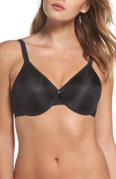 Wacoal Simple Shaping Minimizer Underwire Bra In Black