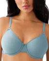 Wacoal Simply Done Underwire Convertible T-shirt Bra In Stone Blue