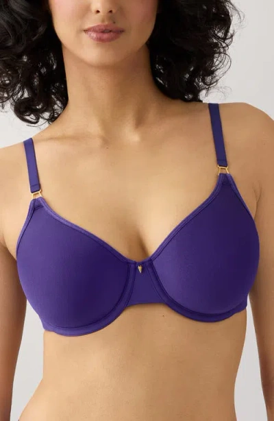 Wacoal Simply Done Underwire Convertible T-shirt Bra In Purple