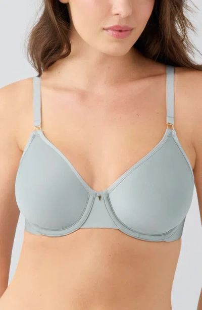 Wacoal Simply Done Underwire Convertible T-shirt Bra In Gray