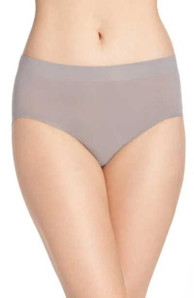 Wacoal Skinsense Seamless High Cut Panty In Gray