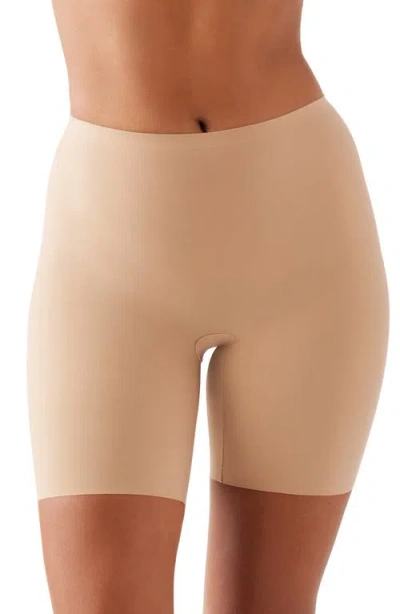 Wacoal Skinsense Thigh Shaper Shorts In Praline