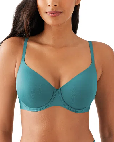 Wacoal Sleek Standard Seamless Underwire Bra In Brittany Blue
