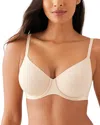 Wacoal Sleek Standard Seamless Underwire Bra In Sand