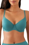 Wacoal Sleek Standard Seamless Underwire Bra In Brittany Blue