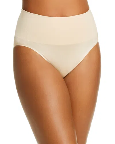 Wacoal Smooth Series Shaping High-cut Briefs In Sand