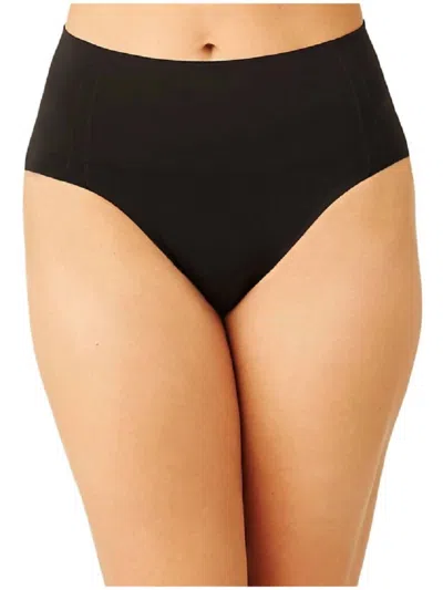 WACOAL SMOOTH SERIES SHAPING HI-CUT BRIEF PANTY IN BLACK