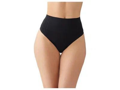 Wacoal Smooth Series Shaping Thong In Black