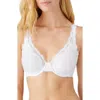Wacoal Softy Styled Underwire Full Coverage Bra In White