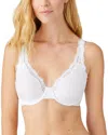 Wacoal Softy Styled Underwire Full Coverage Bra In White