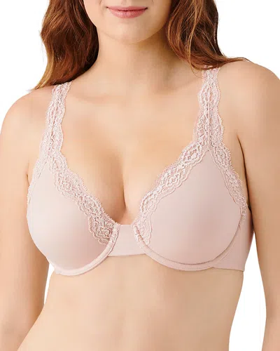 Wacoal Softy Styled Underwire Full Coverage Bra In Rose Dust