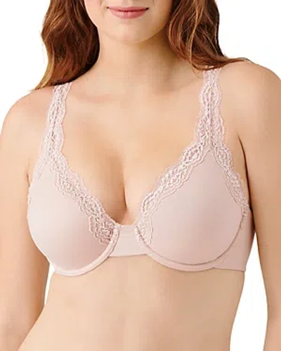 Wacoal Softy Styled Underwire Full Coverage Bra In Rose Dust