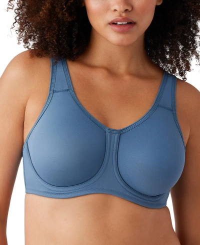 Wacoal Sport High-impact Underwire Bra 855170, Up To I Cup In Coronet Bl