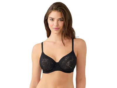 Wacoal Taking Sides Smoothing Underwire T-shirt Bra In Black