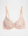 Wacoal Ultra Side Smoother Contour Underwire Bra In Pink