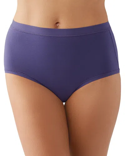Wacoal Understated Cotton Briefs In Purple