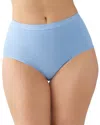 Wacoal Understated Cotton Briefs In Blue