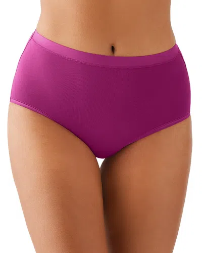 Wacoal Understated Cotton Briefs In Purple
