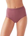 Wacoal Understated Cotton Blend Briefs In Multi