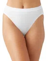 Wacoal Understated Cotton Hi-cut Brief In White
