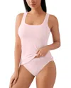 Wacoal Understated Cotton Tank In Ballet Slipper
