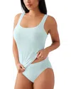 Wacoal Understated Cotton Tank In Pastel Blue