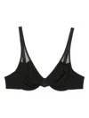 Wacoal Unlined Underwire Bra In Black
