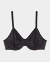 Wacoal Visual Effects Minimizer Lace Bra In Black
