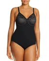 Wacoal Visual Effects Minimizing Medium Control Bodysuit In Black