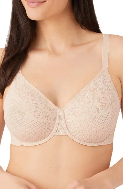 Wacoal Visual Effects Underwire Minimizer Bra In Neutral