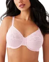 Wacoal Visual Effects Unlined Underwire Minimizer Bra In Ballet Slipper