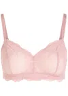 Wacoal Vivid Attraction Lace Bralette In Pink