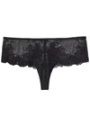 Wacoal Vivid Attraction Tulle Briefs In Black