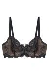 Wacoal Vivid Attraction Underwire Bra In Black