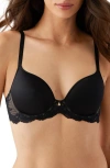 Wacoal Vivid Attraction Underwire T-shirt Bra In Black