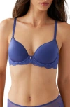 Wacoal Vivid Attraction Underwire T-shirt Bra In Blue