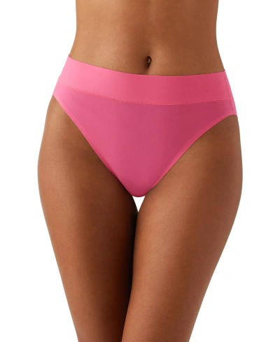 Wacoal Women's At Ease High-cut Brief Underwear 871308 In Hot Pink