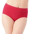 Wacoal Understated Cotton Blend High Leg Briefs In Multi