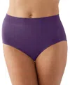Wacoal B. Smooth Seamless High-cut Briefs In Purple