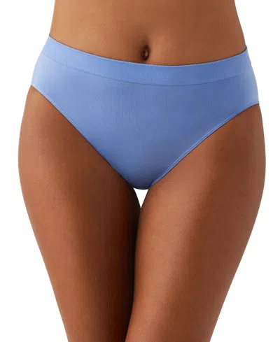 Wacoal Women's B-smooth High-cut Brief Underwear 834175 In Blue Hydra