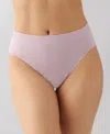 Wacoal Women's B-smooth High-cut Brief Underwear 834175 In Purple