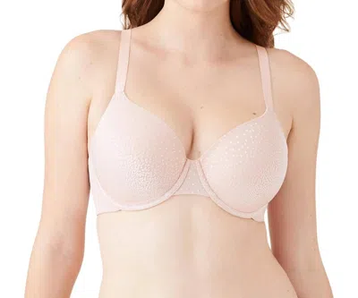Wacoal Women's Back Appeal Full Coverage T-shirt Bra In Rose Dust In Multi