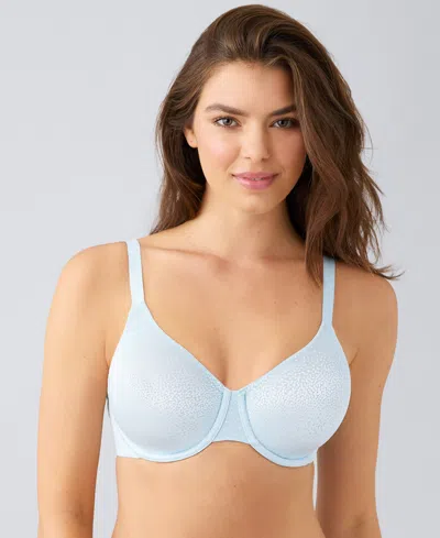 Wacoal Women's Back Appeal Underwire Bra 855303 In Blue