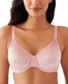 Wacoal Back Appeal Full-coverage Underwire Bra In Rose Elega