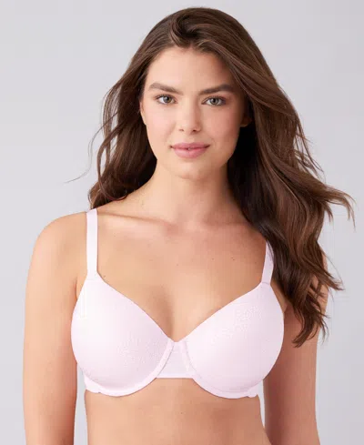 Wacoal Women's Back Appeal Underwire Contour Bra 853303 In Pink