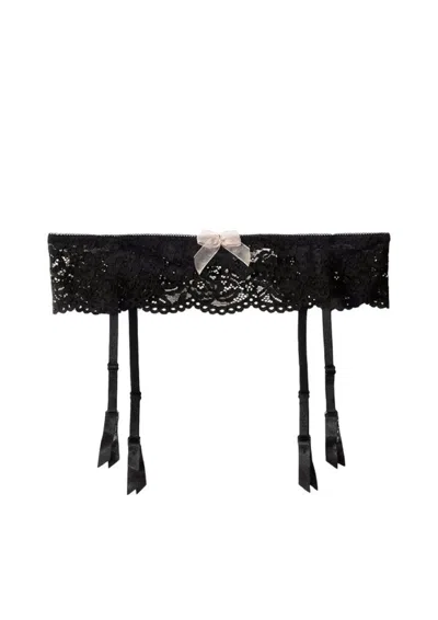 Wacoal Women's Ciao Bella Garter Belt In Night In Multi