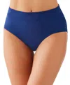 Wacoal B Smooth High Cut Briefs In Blue Depth