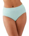 Wacoal Feeling Flexible Seamless Hi Cut Brief In Eggshell Blue