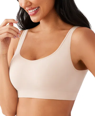 Wacoal Women's Feeling Flexible Wireless Bralette 835332 In Rose Dust