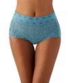 Wacoal Women's Flower-lace Brief Lingerie 870405 In Adriatic B